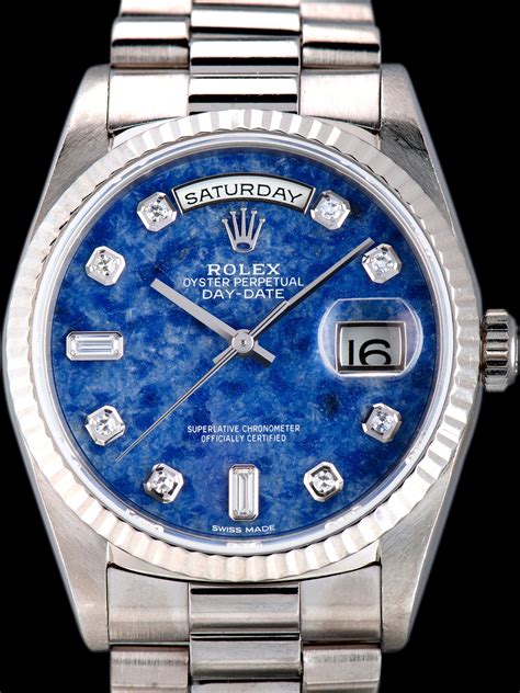 rolex day date stone dial